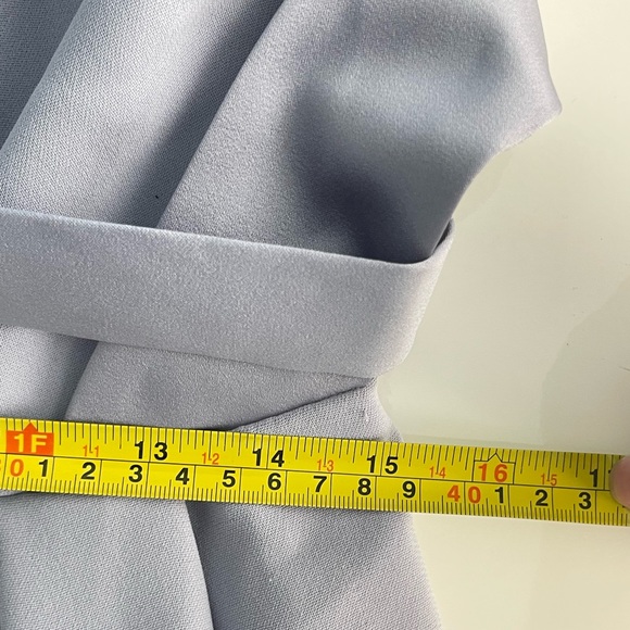 NWT Vera Wang White Halter Dress Gown - Picture 11 of 14